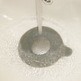 thumbnail image 5 of Tub Stopper Silicone Bathtub Drain Stopper Shower Drain Plugs Cover, Grey, 5 of 7