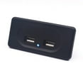 thumbnail image 3 of 4.8A -USB Car Charger Socket 12V 24V for Motorcycle Auto Truck ATV Boat RV Bus -Adapter Outlet LED Light, 3 of 9