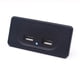 thumbnail image 3 of 4.8A Dual-USB Car Charger Socket 12V 24V para Motocicleta Auto CamióN ATV RV Bus Adaptador de Corriente de Corriente Luz LED, 3 of 5