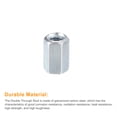thumbnail image 4 of Unique Bargains 5pcs M5x8x12mm Coupling Nuts, (New), 4 of 4