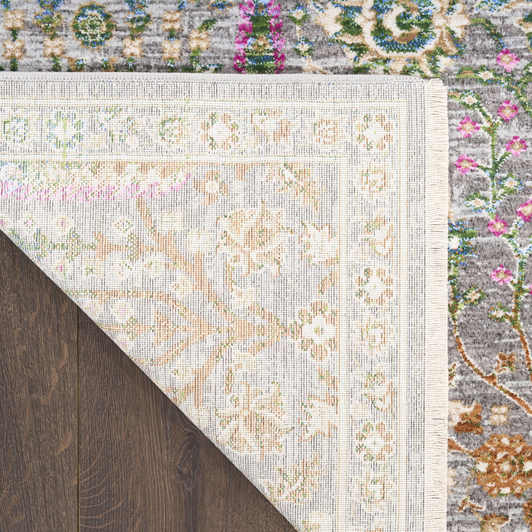 Nourison Quaint Harmony 9'10" x 13'1" Blue Multicolor Bohemian Indoor Rug