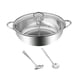 thumbnail image 4 of Olla caliente con divisor y cucharas, olla para sopa de dos sabores, tapa transparente, utensilios de cocina 36cm, 4 of 9
