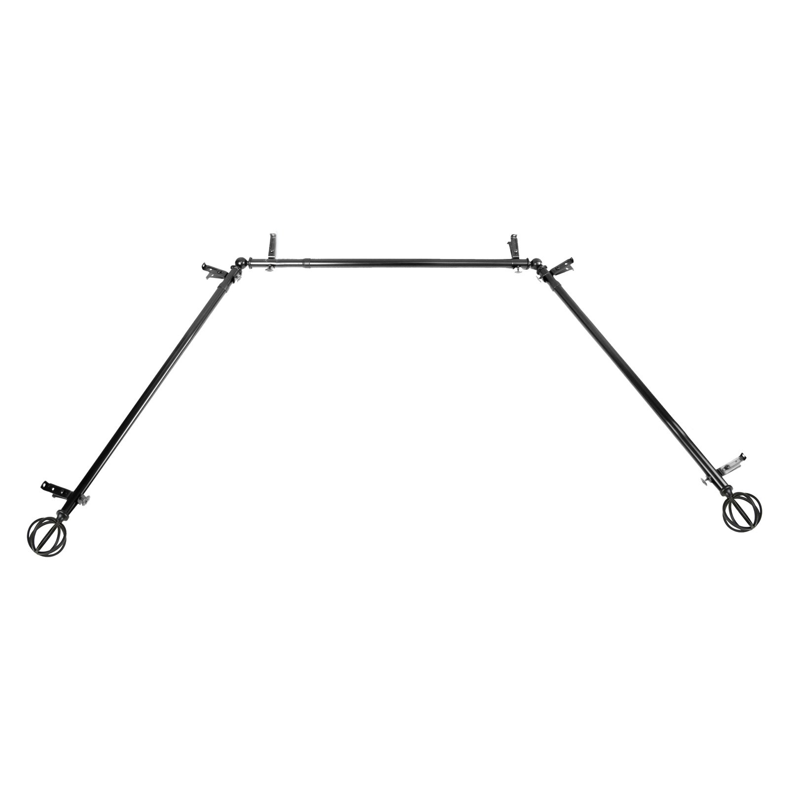 Rod Desyne Cage Bay Window Curtain Rod