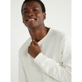 thumbnail image 4 of Free Assembly Men's Crewneck Sweatshirt with Long Sleeves, Sizes S-3XL, 4 of 6