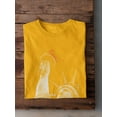 thumbnail image 3 of NYC Statue of liberty since 1900 Men Gold T-Shirt, Male Small, 3 of 4