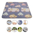 thumbnail image 4 of Washable Pee Pad, Soft Menstrual Urine Pee Mat Absorbency Cotton 5 Layers Waterproof  for Bed for Women, 4 of 7