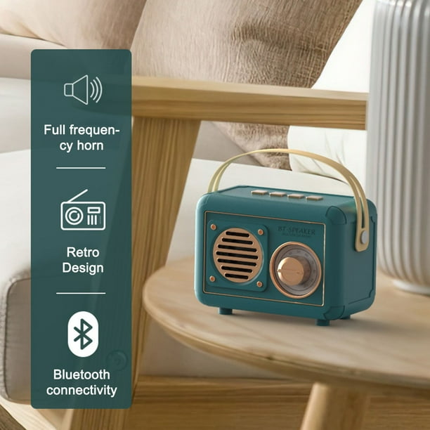 Xihbxyly En Venta Mini Altavoz Inalámbrico Bluetooth para Teléfono Móvil Portátil, Nuevo Subwoofer para Exteriores, Sonido Pequeño