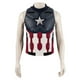 thumbnail image 5 of Disfraz de superhéroe de Marvel, ropa de juego de rol del Capitán América, Steve Rogers, traje de Carnaval de Halloween con fundas para zapatos, 5 of 5