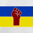 thumbnail image 3 of CafePress - Ukrainian Flag With Fist Sweatshirt - Kids Sweatshirt, Youth Crew Neck Sweatshirt, 3 of 4