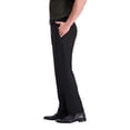 thumbnail image 3 of Haggar Men's Super Flex Waistband Performance Pant, Variety 32x30, Black, 3 of 4