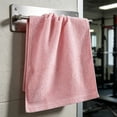 thumbnail image 4 of Hyknon Soft Cotton Hand Towels, Super Absorbent Lint-Free Face Towels, Lightweight Quick Dry Bath Towels, Reversible Washcloths for Bathroom Kitchen Beach Gym Spa, Red, 13x29", 4 of 7
