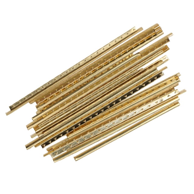 20 Piezas de Guitarra Acústica shamjiam Fretwire 2mm
