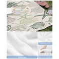 thumbnail image 6 of Green Coastal Beach Towels Oversized Super Absorbent, Ocean Coral Starfish Seahorse Farmhouse Lightweight Bath Towel Quick Dry Sets For Bathroom/Pool/Rv Camping/Beach Play/Gym Room/Picnic 35"x70", 6 of 8