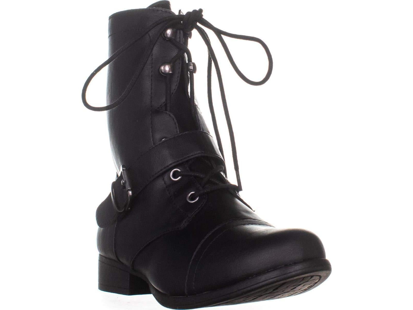 american rag black combat boots