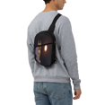 thumbnail image 7 of Lsque Bluey Pattern Chest Package – Foldable Waterproof Chest Bag with Adjustable Shoulder Strap, Double Zipper Compartments & D-Buckle Design, 7 of 7