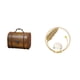 thumbnail image 1 of Estuche organizador de joyas,Organizador de joyas de madera para mujeres,hombres y niñas,Caja de almacenamiento decorativa con tapa abatible para guardar objetos pequeños.,Estatua de bola de, 1 of 8