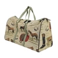 thumbnail image 4 of Bolsa de viaje para equitación, resistente al desgarro, con asa, multiusos, resistente, ligera, para guardar botas de montar y casco., 4 of 9