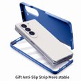 thumbnail image 6 of Allytechgroup Galaxy Z Fold 6 Case with Screen Protector, Slim Fit Full Body Shockproof Anti-Scratch Anti-Fingerprint Bumper Drop Proof Phone Case Cover for Samsung Galaxy Z Fold 6, Blue, 6 of 6