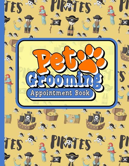 Pet Grooming Appointment Book 4 Columns Appointment Log Book