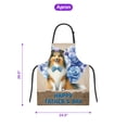 thumbnail image 5 of Shetland Sheepdog Proud Dad Happy Father's Day Apron Sheltie Dog Lover Gifts for Cooking Grilling Baking Painting Gardening - 02008, 5 of 5