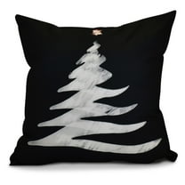 Simply Daisy Holiday Wishes Wishing Tree Print Outdoor Pillow