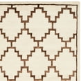 thumbnail image 3 of SAFAVIEH Mosaic Lidija Geometric Area Rug, Ivory/Brown, 6' x 9', 3 of 5
