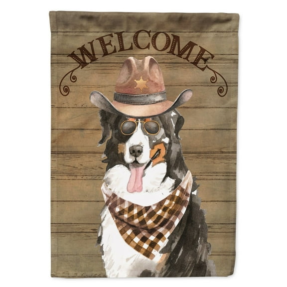 Bernese Mountain Dog Country Dog Flag Canvas House Size CK6284CHF