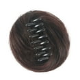 Hadred Hair Extensions & Accessories Messy Bun Easy Clip Wig female