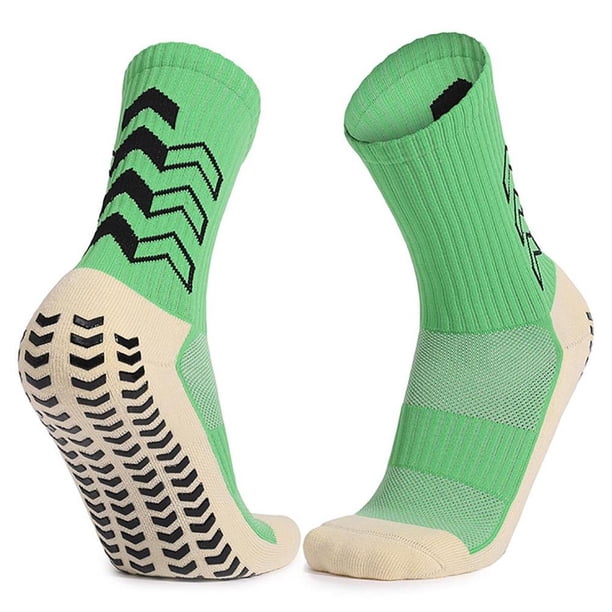 Soidarity Calcetines de fútbol antideslizantes, calcetines gruesos de baloncesto, medias deportivas transpirables que absorben los golpes para actividades Deportes y aire libre Numero 3 Soidarity OD016587-03