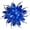 Blue B, variant on Sparkling Crystal Flower Brooch Pins for Women Dainty Rhinestone Flower Shape Brooch Pin Suit Scarf Hats Decoration Wedding Jewelry