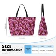 thumbnail image 4 of Disketp Orchids Flowers Bolsa de Playa de Gran Capacidad, Bolso Impermeable y a Prueba de Arena para Mujer, Ideal para Playa, Piscina y Natación, 4 of 7