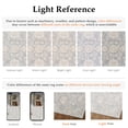 thumbnail image 5 of BERTHMEER 9'x12' Large Area Rugs for Living Room Bedroom Office Blue Vintage Non Slip Washable Farmhouse Dining Room Oriental Traditional Distressed Rugs, 5 of 7