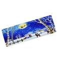 thumbnail image 4 of Alfombra respaldo de látex para piso navideño - Antideslizante, de , absorbente, a Bosque de nieve en noche Macarena Alfombra para el piso Alfombrilla para la puerta, 4 of 8