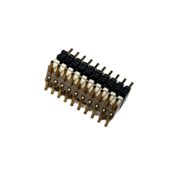 MW-10-03-G-D-154-075 Connector 20 Position Header Spacer 0.039 (1.00mm) Gold Surface Mount