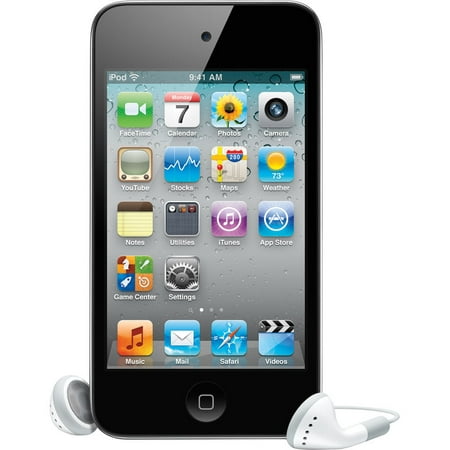 Refurbished Apple iPod Touch 4th Gen 16GB WiFi MP4 MP3 Digital Music Video Player (Best Music Player App For Ipod Touch 4g)