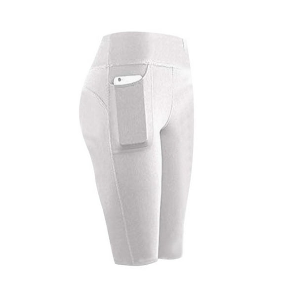 MAWCLOS Women Stretch Yoga Workout Tight Legging Fitness High Waist Bike Short Compression Running Gym Sweat Pant Activewear