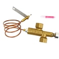 thumbnail image 4 of Safety Gas Valves Replacement Set Gas Fireplaces Valves Flame Failure Device Safety Control Valves Copper Texture, 4 of 8