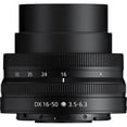 thumbnail image 3 of Lente con zoom Nikon NIKKOR Z DX 16-50 mm f/3,5-6,3 VR con Acc, 3 of 8