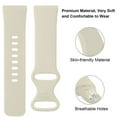 thumbnail image 4 of Breathable Sweatproof Solid Color Silicone Watch Strap Compatible With Versa 3 And Sense Solar Powe Face Watch Construction for Men Male Men's Watch Skeleton for Men Digital Analog Watch Watch And, 4 of 4