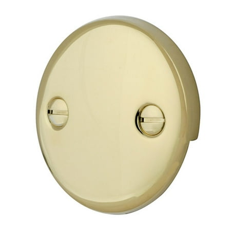 Brass 2 Hole - Kingston Brass Made To Match Trip Lever 2 Hole Round Plate