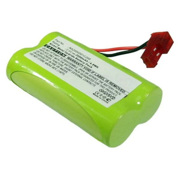 Batteries N Accessories BNA-WB-H7338 Remote Control Battery - Ni-MH, 2.4V, 2000 mAh, Ultra High Capacity Battery - Replacement for Earmuff NA2000D01C200 Battery