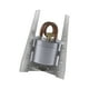 thumbnail image 1 of Estufa de alcohol Strade Fareast Limited Quemador compacto de alcohol Utensilio plata con estante para almohadillas, 1 of 8