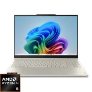 Lenovo - Yoga 7a 2-in-1 16" 2K LCD Touchscreen Laptop - AMD Ryzen AI 5 430 2026 - 16GB Memory - 512GB SSD - Copilot+ PC - Seashell