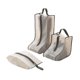 thumbnail image 5 of Bolsa de almacenamiento de zapatos con clip de PVC transparente, bolsa de red para zapatos, botas largas y cortas, a prueba de humedad, bolsa a prueba de polvo con cremallera, bolsa de, 5 of 5