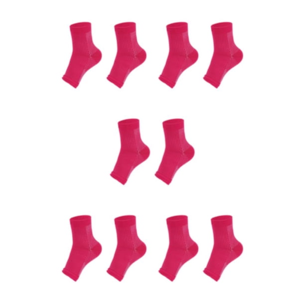 Eigraketly 2a Juego de 2 calcetines de compresión de nailon para el tobillo, regalos pensativos, cuidado del bienestar, calcetines de compresión Type2 NO2