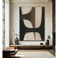thumbnail image 5 of Large Handmade Gold Abstract Oil Painting On Canvas Wall Art Hotel Home Decoration Modern Living Room Bedroom Textured Artworks, 5 of 9