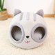 thumbnail image 2 of Cama para Gatos - Funda Lavable Suave - Forma de Cabeza de Gato - Cómoda Perrera para Mascotas con Cama Lavable Suave 38*38*35c, 2 of 5
