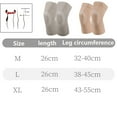 thumbnail image 2 of 1 pair Quality Women Ultra Thin Elastic Leg Support Knee Support Brace Cotton Knee Brace Compression Knee Sleeve Knee Pads GREY M, 2 of 8