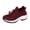 Brick Red, variant on Women's Orthopedic Sock Sneakers Arch Support Slip on Breathable Comfortable Walking Running Shoes