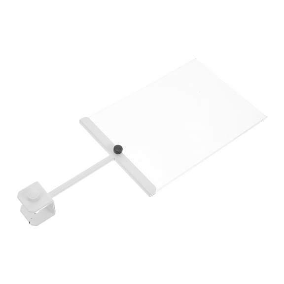 FRCOLOR Blank Acrylic Frame Sign Holder Clamp On Sign Holder Card Display Universal Retail Rack Clothing Stores Card Displays Tag Clip Sign For Clothing Store Office Supermarket A5